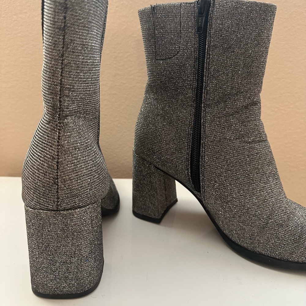 A New Day Sparkly Ankle Boots. - Picture 7 of 8